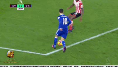 传球: 如果以一个攻击型中场来看阿扎尔的传球,必然比不上哈维