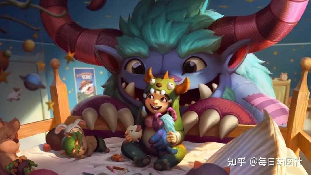英雄联盟lol全英雄008期4k壁纸雪人骑士努努
