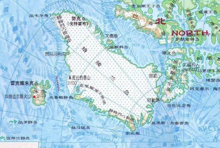 为什么世界上最大的岛屿格陵兰岛地处北美洲却又属于丹麦