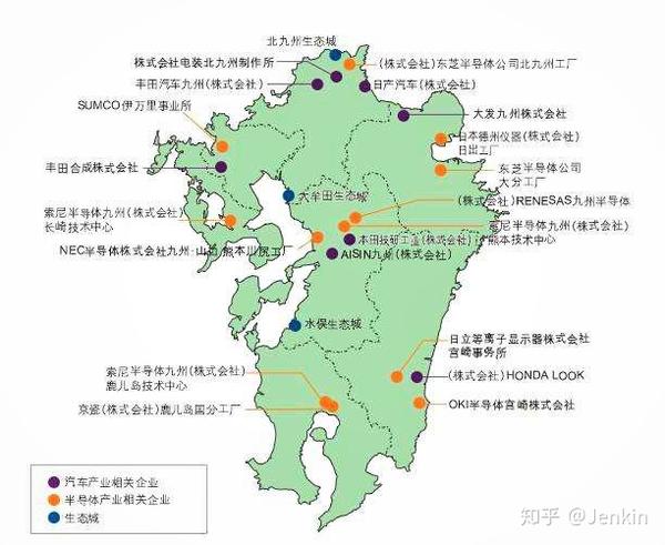 三,"硅岛"九州岛 九州岛在日本被称为"硅岛",集成电路的生产需要高