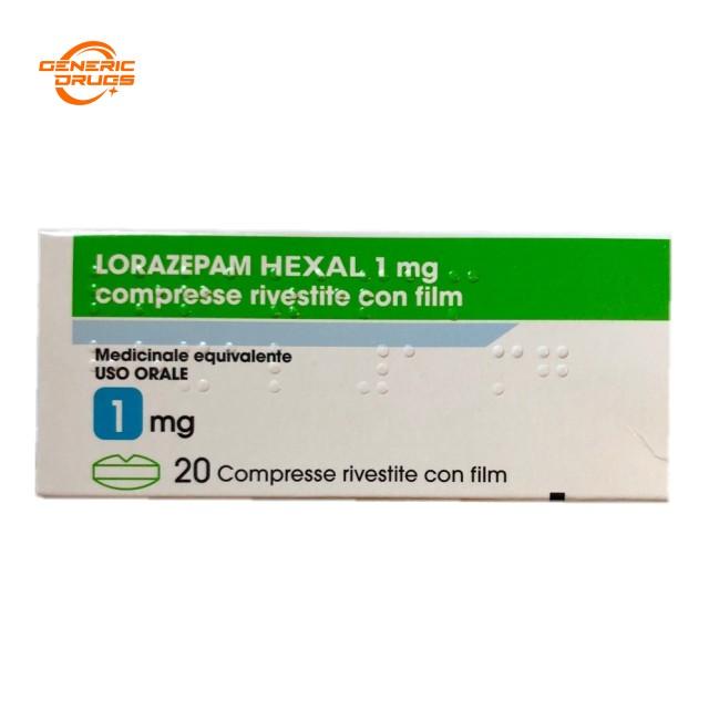 lorazepam hexal 1mg劳拉西泮片 治疗焦虑症