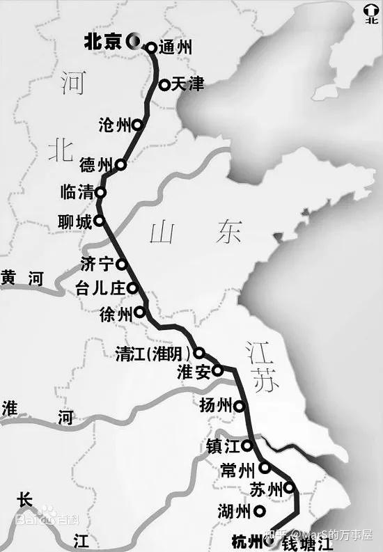 济宁,聊城,长清都因京杭大运河而起飞.