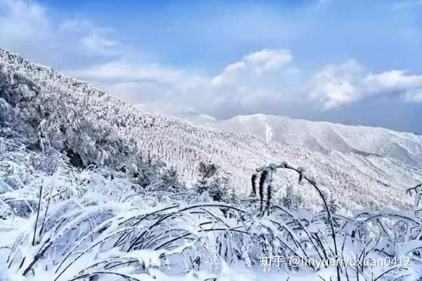 最美不过秦岭雪