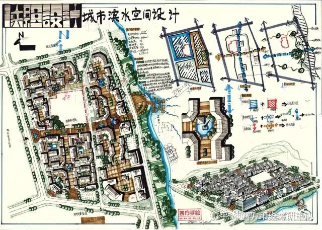 武汉大学规划快题:2004 综合居住区规划设计2007 休闲度假娱乐中心