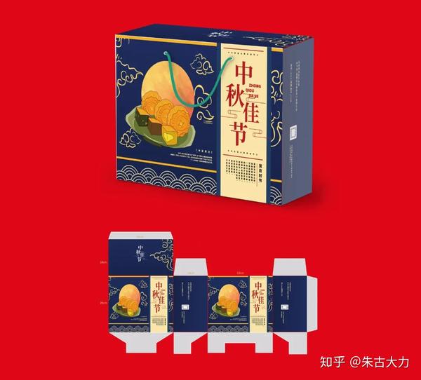 礼好中秋节文创礼盒包装设计,满满的美感