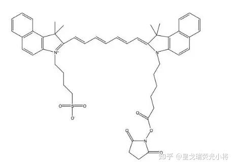 星戈瑞分享ICG NHS ester的化学结构和组成 知乎