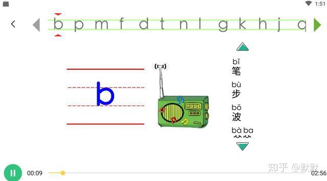 一起学拼音:"b","p","m","f"声母发音