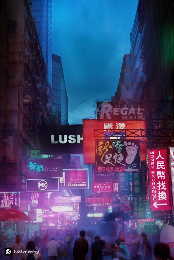 香港赛博朋克2021|霓虹深渊