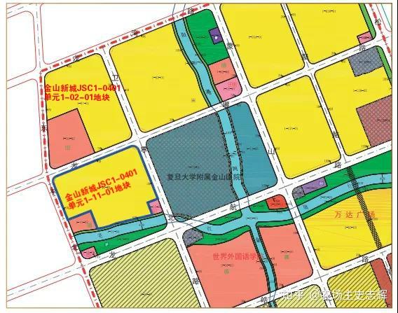 朱泾镇目前朱泾镇滨江园区r1地块商品在建项目,推出的b06地块为2幅