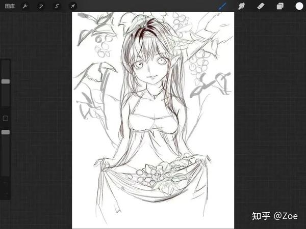 分享我整理的插画大神用的全能起稿笔刷,勾线超爽