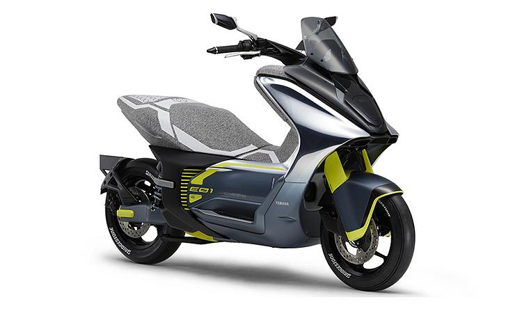 媲美125cc踏板摩托科幻电摩雅马哈e01即将投产