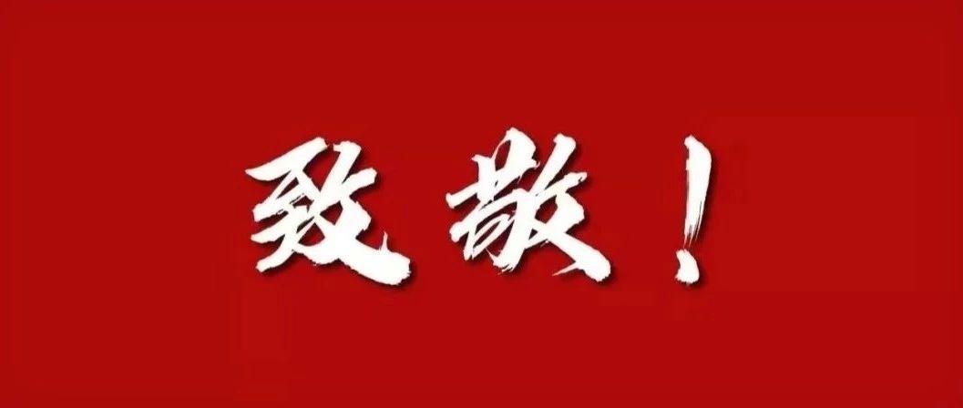 向顾全大局的所有武汉市民致敬