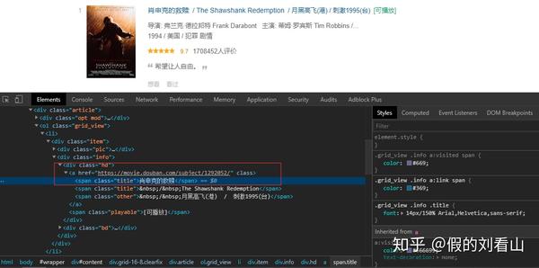 豆瓣电影top250