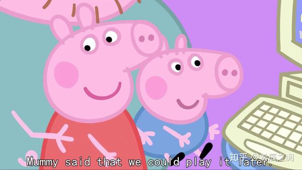 英文动画|peppa pig s1e07 mummy pig at work