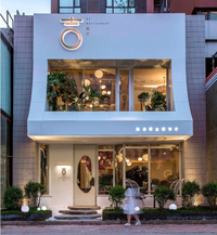 奶茶店的饮料不仅味道要美店面装修门头招牌都有讲究那么如何设计才能