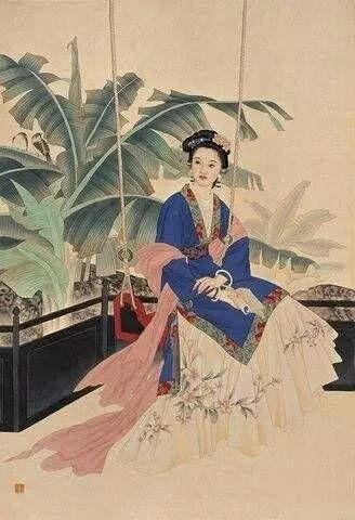 出自李清照《点绛唇》,全文如下. 蹴罢秋千,起来慵整纤纤手.