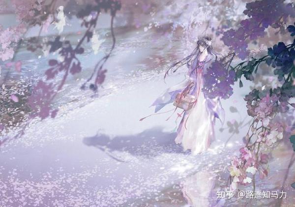 《魔道祖师》动画节气图合集,师姐和紫色很配,谷雨羡羡来种田!