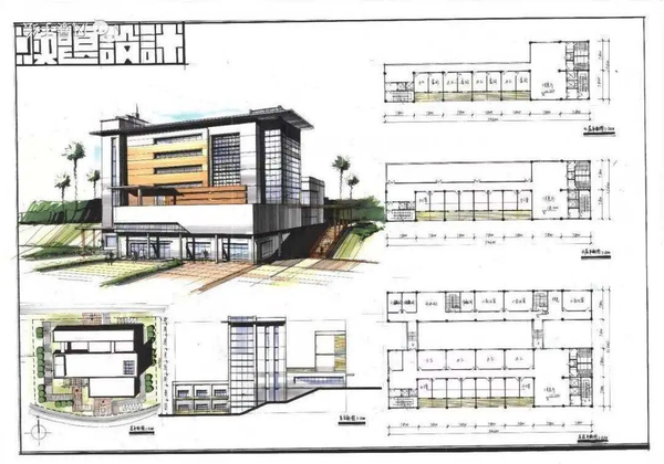 重大建筑考研丨【老八校】重庆大学建筑学考研历年快题分享 简析,干货