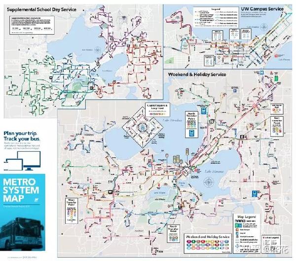 威斯康星大学麦迪逊分校-uw madison 校车指南