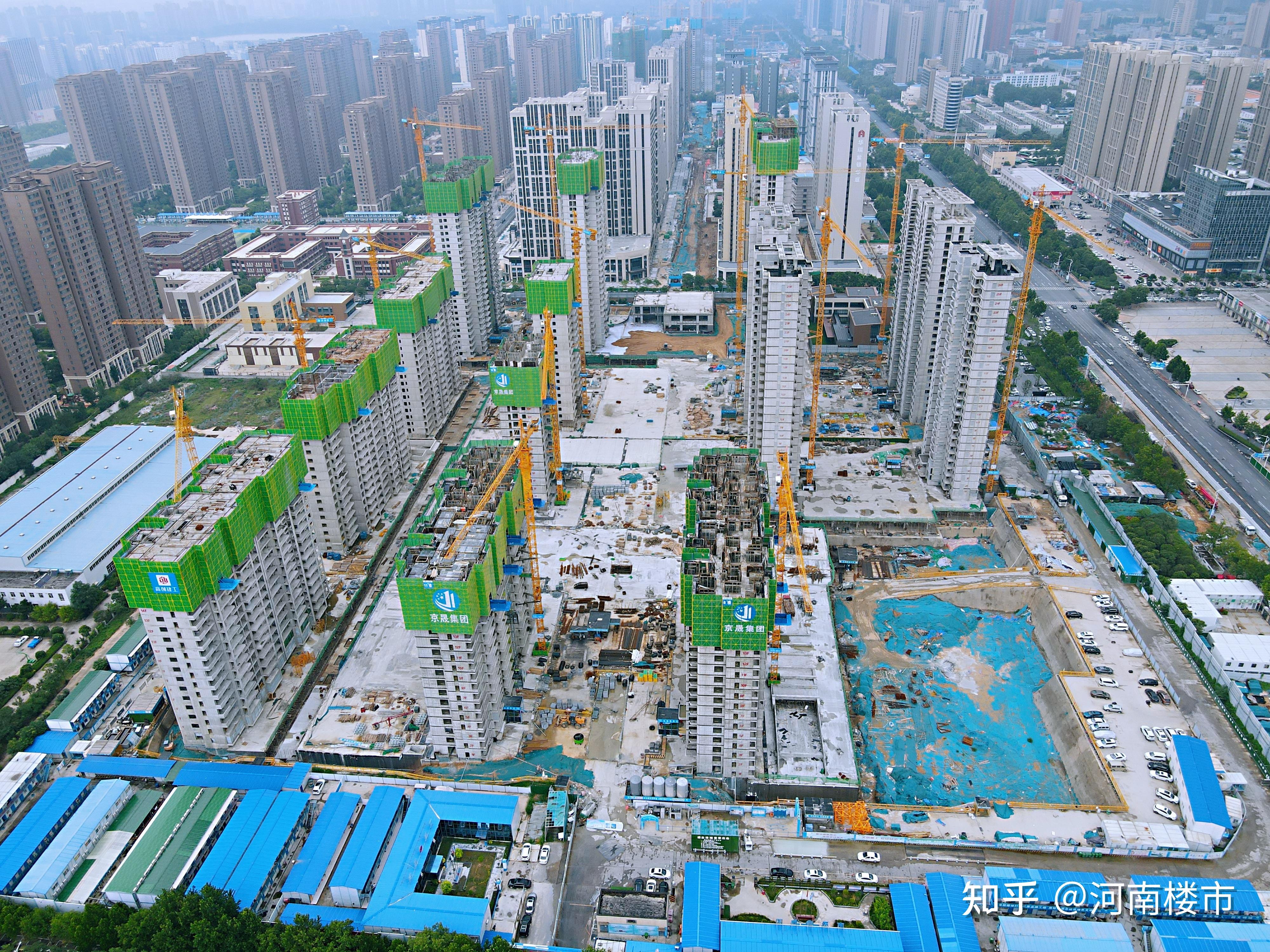 郑州永威金桥西棠航拍图及附近环境图
