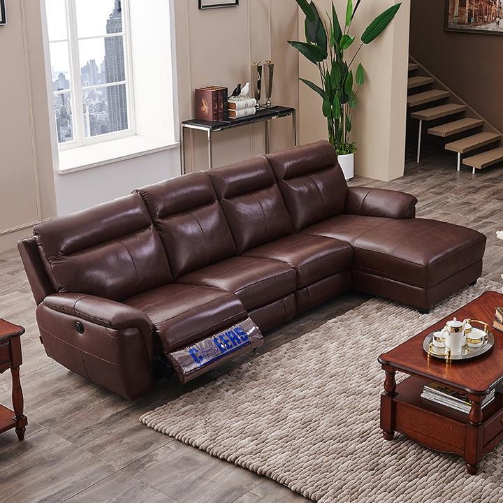 芝华仕头等舱沙发 现代简约功能沙发真皮组合沙发大中