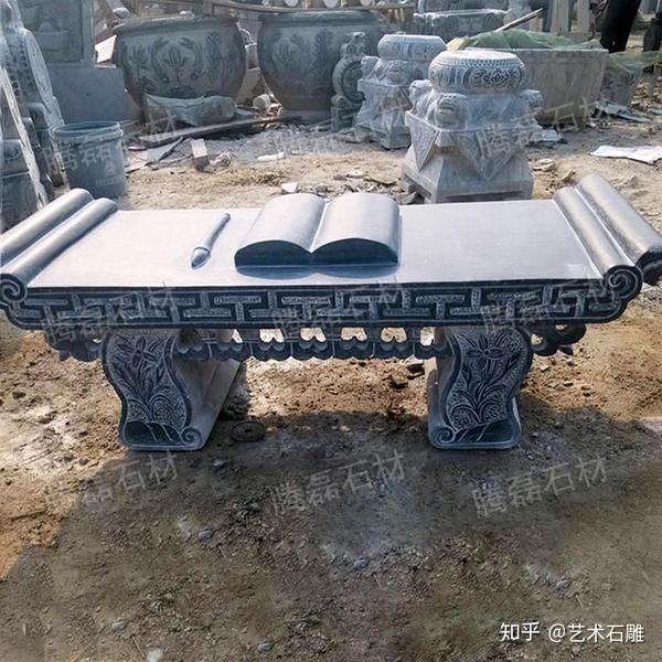 福建泉州石雕供桌 石头雕塑的供桌