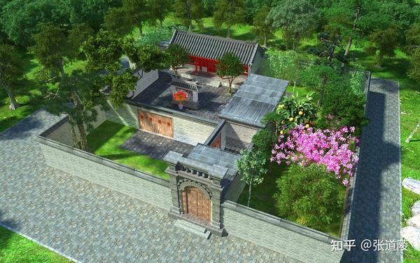 三维复原 郑希成先生《老北京民居宅院》四合院画册(二)