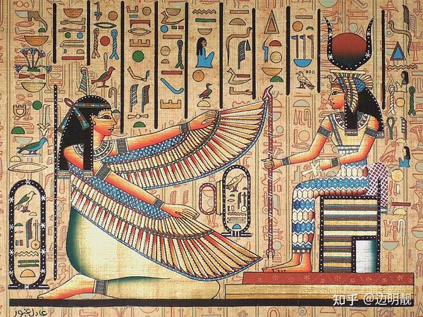 古埃及艺术二正面律究竟是什么拧巴操作