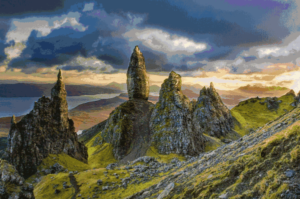 英国境内河流山川湖泊大海,森林乡村古堡花园, 各种自然景观应有尽有