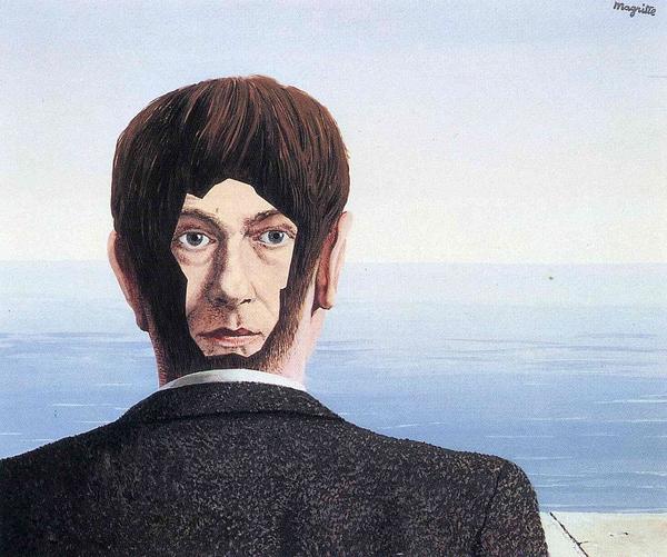 避免秘密过早被人揭露绘画renemagritte
