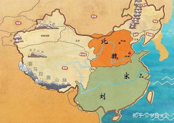 南朝刘宋疆域