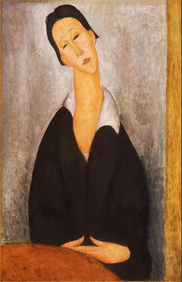莫迪里阿尼的作品虽然受新印象主义,立体主义,原始艺术的影响,但他不