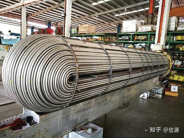 1, 图为某机械车间正在制作u型管束.资料来源:shutterstock.
