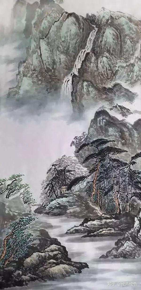 书画家刘鹏画影图形风骨峭峻