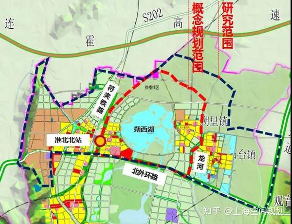 朔西湖郊野公园规划示意图