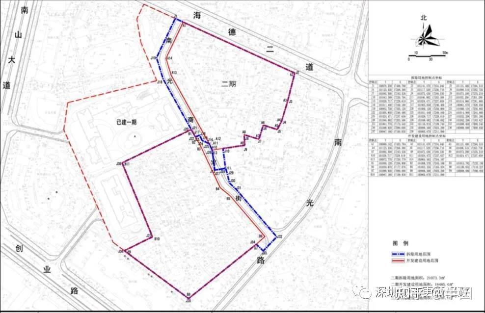 大新村旧改项目位于南头街道地铁1号线大新站东北角,西至大新街,南至