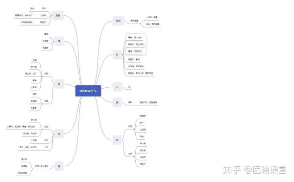 中药学 思维导图分享