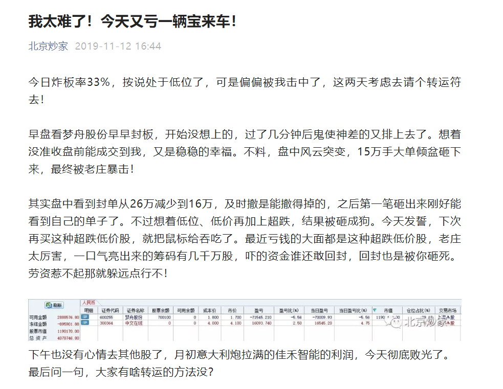 盘口解密北京炒家交割单原来这才是核心技术一