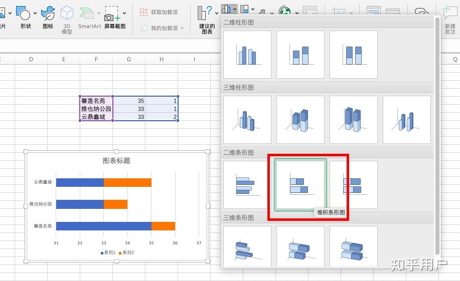 如何用excel绘制区间图