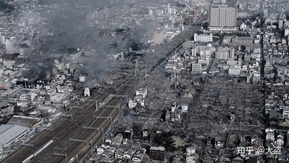 1995年1月 阪神淡路大地震后的长田区一带