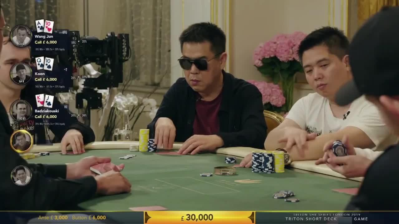 德州扑克 两万一千英镑盲注,来看看中国上限最高的牌手谭轩