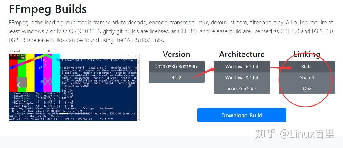 FFmpeg 简单介绍及使用 知乎