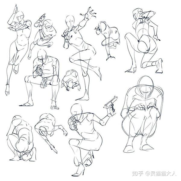 人物结构的绘画参考素材 你值得拥有