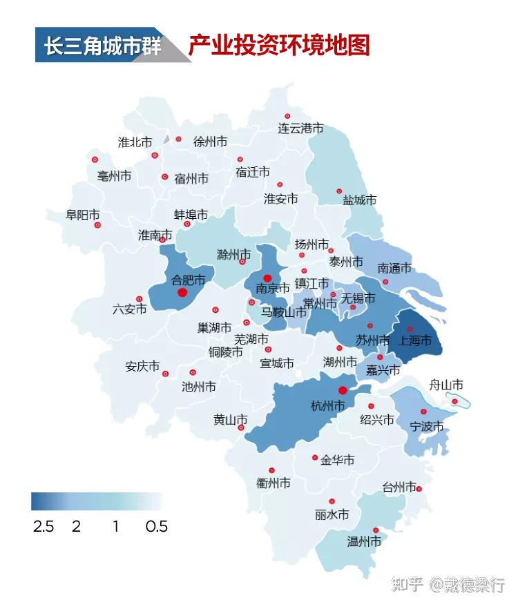 热力值一:2021长三角城市群产业投资环境指数