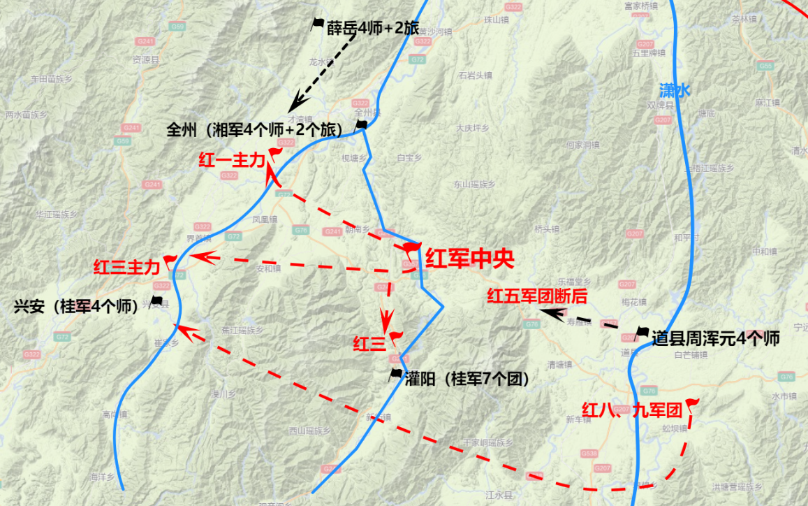 一场比烂的战争—湘江之战(多图)