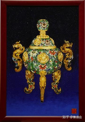 景泰蓝(掐丝珐琅)工艺画入驻徽品会商城