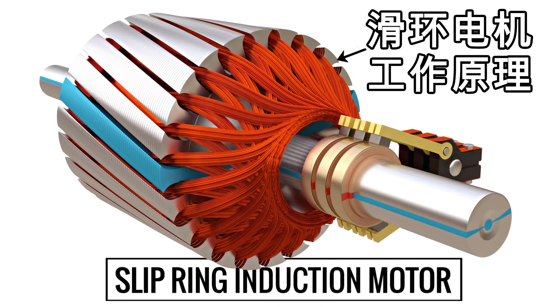 滑环电机是如何工作的?滑环式感应电机工作原理