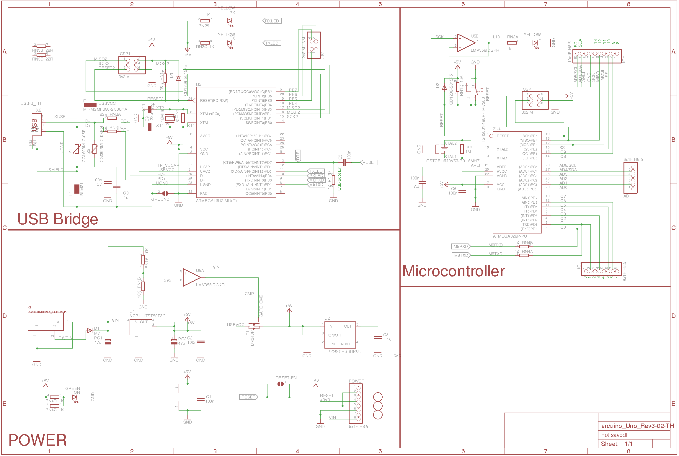 arduino uno开发板硬件设计全解析