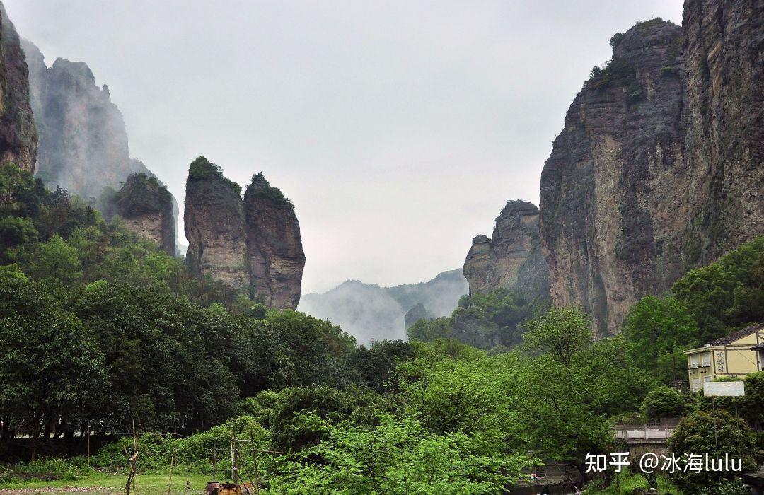 秀美壮观雁荡山