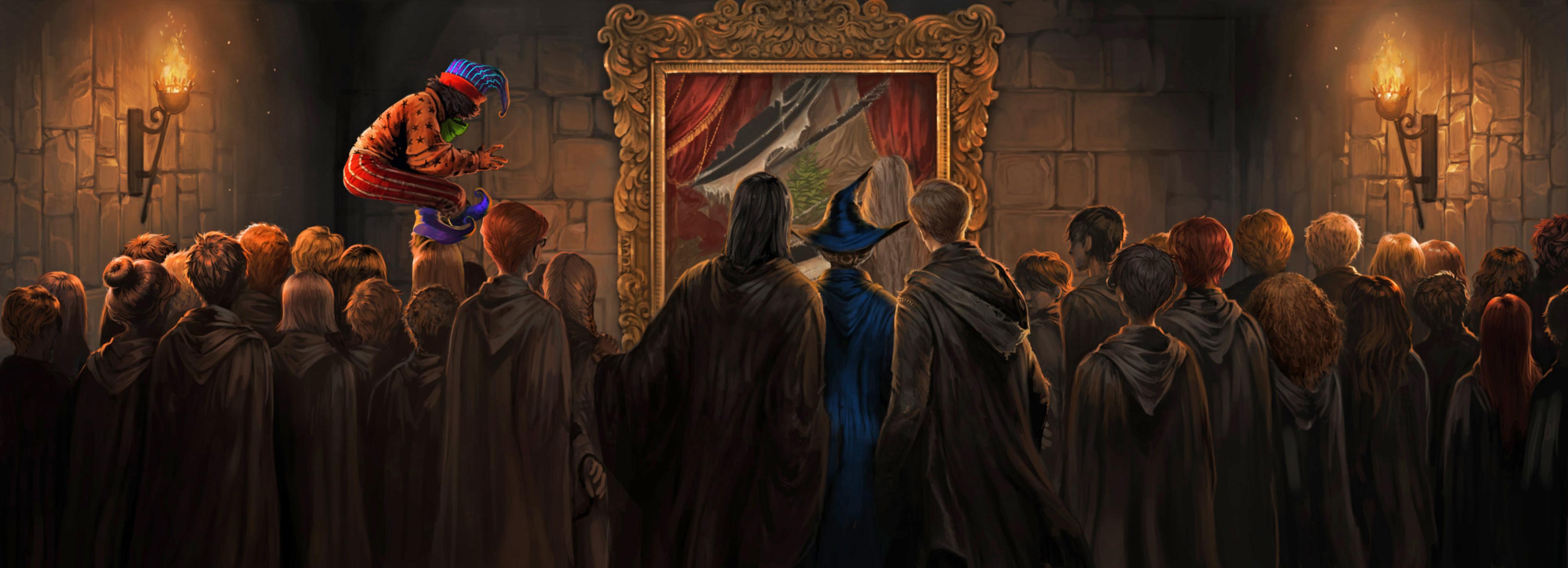 pottermore翻译哈利波特魔法世界中画像的成像原理